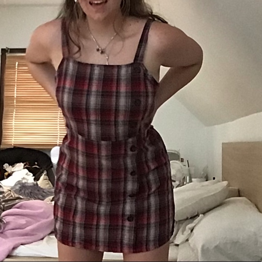 Plaid dress